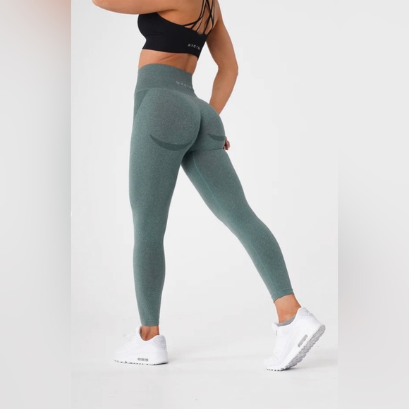 NVGTN Pants & Jumpsuits Nwt Forest Green Contour Seamless Leggings